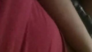 Little Black Teen Playing with her Pussy while no ones Home.