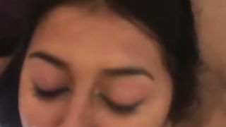 Latina gets Plastered with a Huge Facial