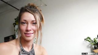 Kinky Family - A little family sex blackmail Kirsten Lee