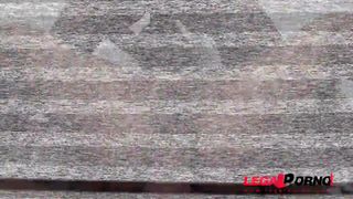 Young brazilian slut Carolina Carioca assfucked in threesome with DP, DAP & DVP