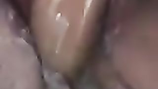 ssbbw ebony wet creamy masturbation sex toy