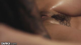 DARKX Tiny Asian Teen gives Full Body Massage to BBC