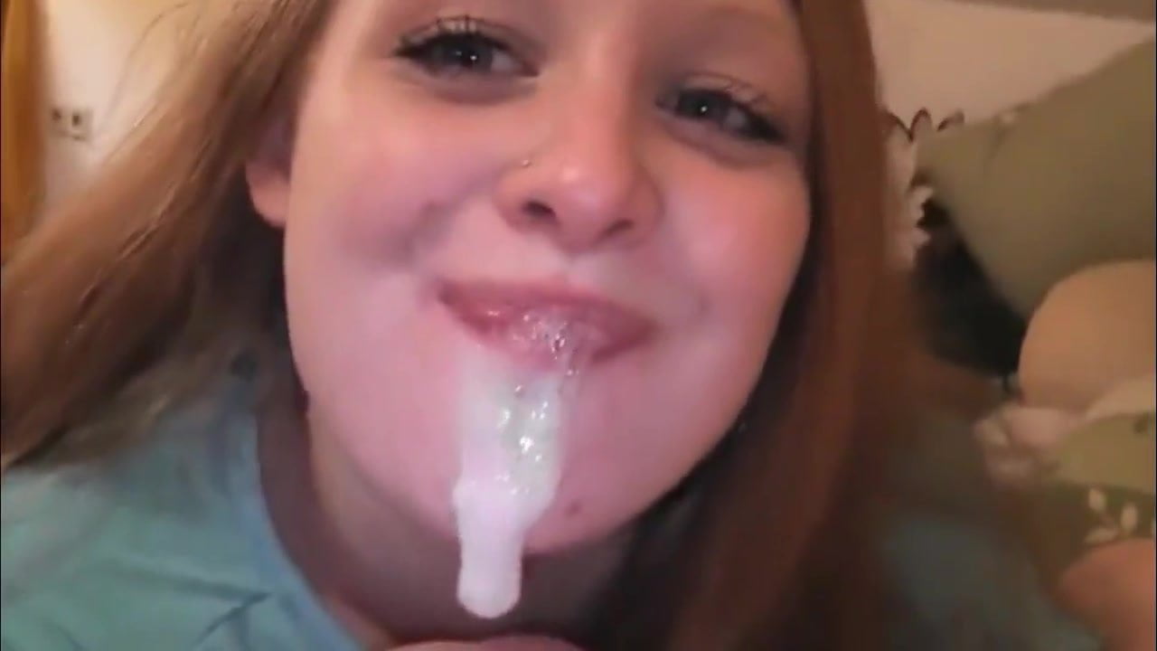 Hot cumshot in mouth compilation