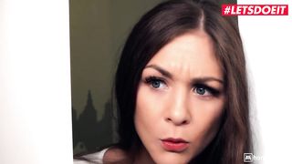 HornyHostel Small Tits Teen Alecia Fox Craves The Big Black Cock LETSDOEIT