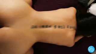 Tattooed Instagram Thot getting Dicked down