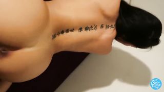 Tattooed Instagram Thot getting Dicked down