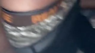 Two Niggas Running Train on a Big Bitch