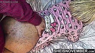 My Kawaii Daughter Anime Porn Fucking Her Big Ass Doggystyle In Hello Kitty Onsie, Bubble Butt Black Girl Msnovember Taboo Fauxcest on Sheisnovember