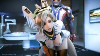 Absolute best of Overwatch Mercy - PMV - (feeling Good)