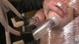Wenona has her Breastmilk Pumped by a Milking Machine