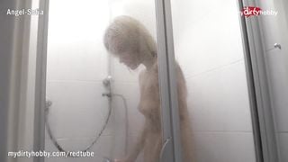 MyDirtyHobby - Brother caught spying on Step sister while showering