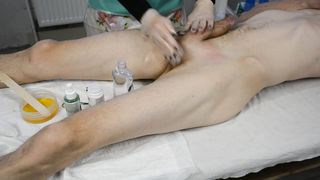 WAX / UNDER HAIR REMOVAL - CUM HANDS FREE TWICE ORGASM