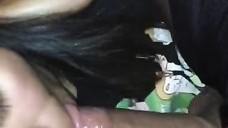 Latina Sucking and Swallowing my Cum CUM SHOT (Included)