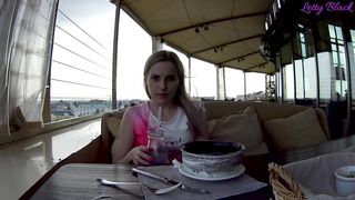 Remote Control Vibrator in Public Place - Softcore by Letty Black