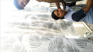 CAUGHT RED HANDED BY OUR LANDLORD !