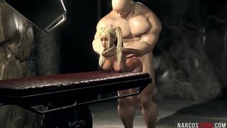 busty hentai hot teen fucked doggystyle by dungeon owner