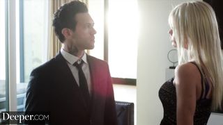 Deeper. Riley Begs to be Spanked and Dominated