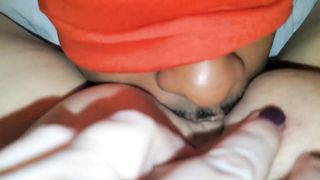 Made Stranger Eat my Pussy in a Restroom