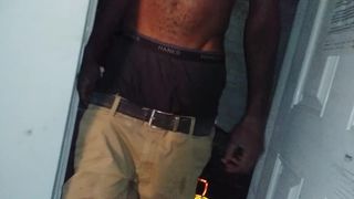 Barley Legal Teen Offers Contrution Worker a Lunch Break - OverTime