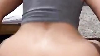 Post Gym POV Fuck with Big Ass Blonde - Amateur Couple