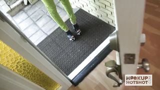 Skinny Pale Teen Leda Elizabeth Gets Banged Hard by Hookup Hotshot