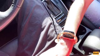 Cute Girl-hitchhiker Agreed to Give a Blowjob for Money - Public Agent