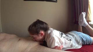 Amazing Blowjob and Throatpie - SladkiSlivki [4k]