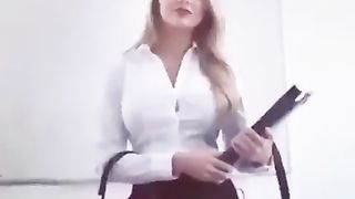 Sexy French Teacher - Boobs