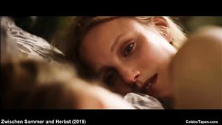 Celebrity Babes Isabel Thierauch & Linn Reusse Topless And Lesbian Scenes