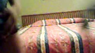 Rebeca with her teacher