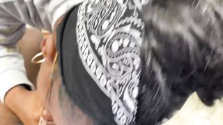 Giving my Neighbor Head he got a Big Dick