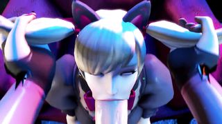 Dreams - Futanari on Girls Special Blender SFM HMV PMV