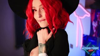 Horny Witch Play with Black Dick