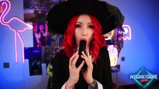 Horny Witch Play with Black Dick