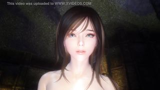 Skyrim POV handjob hentai