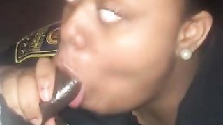 Amazing Head outside the Work Place (We got Caught)