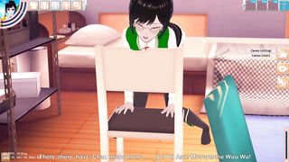 3D Hentai - Koikatu - Pale Burnette