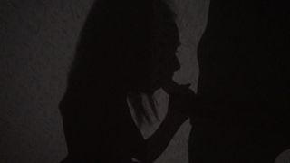 Schoolgirl Sucks at the Teacher for a Grade (Shadow Blowjob @BestShadow)