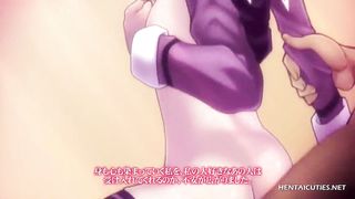 Busty teen hentai schoolgirl gets her wet tight pussy fucked hard