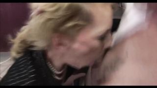 Crazy Hungarian Granny Likes Anal