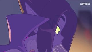 「Intercourse with the Vampire」by Nevarky [Original Hentai]
