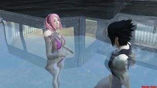 Sasuke and Sakura Romantic Day Public Sex Naruto Porn
