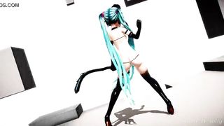 MMD Hatsune Miku PiNK CAT "Colita Hentai" by [Piconano-Femto]