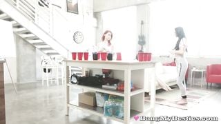 Lucky Guy Fucks Hot Sorority Sisters at the Pussy Palace