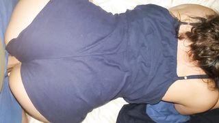 She said I couldn't get her out of her Clothes, so I Fucked her in Them.