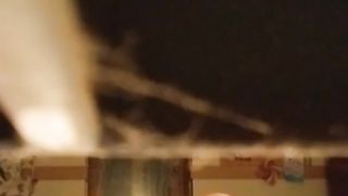 Risky Shaking Orgasm at Work