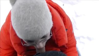 DEEPTHROAT AND CUMSHOT IN WINTER PARK