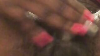 Big Clit Hairy Pussy Play