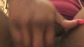 Big Clit Hairy Pussy Play