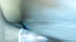 Big Booty Crackhead I had to take the Condom off $20 Fuck